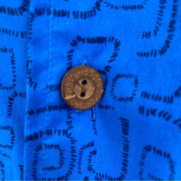 Blue Maui and Sons short sleeve Hawaiian shirt size XL - Picture 6 of 10